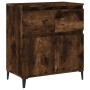 Sideboard aus geräuchertem Eichensperrholz, 60 x 35 x 70 cm von vidaXL, Sideboards - Ref: Foro24-819689, Preis: 64,49 €, Raba...