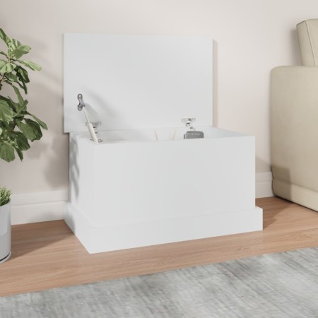 Aufbewahrungskoffer aus weißem Sperrholz, 50 x 30 x 28 cm von vidaXL, Aufbewahrungskisten - Ref: Foro24-816496, Preis: 39,24 ...