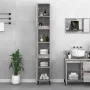 Gray Sonoma plywood bathroom cabinet 30x30x190 cm by vidaXL, Bathroom furniture - Ref: Foro24-819802, Price: 91,02 €, Discoun...