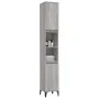 Gray Sonoma plywood bathroom cabinet 30x30x190 cm by vidaXL, Bathroom furniture - Ref: Foro24-819802, Price: 91,02 €, Discoun...