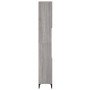 Sonoma Badezimmerschrank aus grauem Sperrholz 30x30x190 cm von vidaXL, Badezimmermöbel - Ref: Foro24-819802, Preis: 86,29 €, ...
