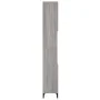 Sonoma Badezimmerschrank aus grauem Sperrholz 30x30x190 cm von vidaXL, Badezimmermöbel - Ref: Foro24-819802, Preis: 92,78 €, ...