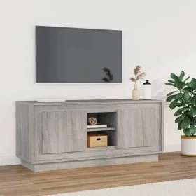 TV-Schrank aus grauem Sonoma-Sperrholz, 102 x 35 x 45 cm von vidaXL, TV-Möbel - Ref: Foro24-819866, Preis: 63,07 €, Rabatt: %