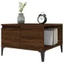 Couchtisch aus braunem Eichensperrholz 55x55x36,5 cm von vidaXL, Couchtisch - Ref: Foro24-821091, Preis: 38,27 €, Rabatt: %