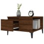 Oak brown plywood coffee table 55x55x36.5 cm by vidaXL, Coffee table - Ref: Foro24-821091, Price: 38,27 €, Discount: %
