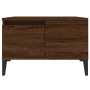 Oak brown plywood coffee table 55x55x36.5 cm by vidaXL, Coffee table - Ref: Foro24-821091, Price: 38,27 €, Discount: %