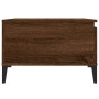 Oak brown plywood coffee table 55x55x36.5 cm by vidaXL, Coffee table - Ref: Foro24-821091, Price: 38,27 €, Discount: %