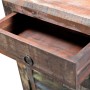 Beistelltisch mit 1 Schublade und 1 Tür aus recyceltem Holz von vidaXL, Nachttische - Ref: Foro24-240950, Preis: 197,18 €, Ra...
