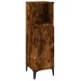 Badezimmerschrank aus geräuchertem Eichensperrholz, 30 x 30 x 100 cm von vidaXL, Badezimmermöbel - Ref: Foro24-819817, Preis:...