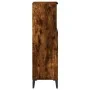 Badezimmerschrank aus geräuchertem Eichensperrholz, 30 x 30 x 100 cm von vidaXL, Badezimmermöbel - Ref: Foro24-819817, Preis:...