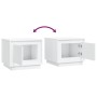 Couchtisch aus Sperrholz weiß 51x50x44 cm von vidaXL, Couchtisch - Ref: Foro24-819868, Preis: 42,57 €, Rabatt: %