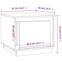 Couchtisch aus Sperrholz weiß 51x50x44 cm von vidaXL, Couchtisch - Ref: Foro24-819868, Preis: 42,57 €, Rabatt: %