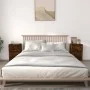 Mesitas de noche 2 uds color roble ahumado 40x35x70 cm de vidaXL, Mesitas de noche - Ref: Foro24-819703, Precio: 56,56 €, Des...