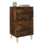 Nachttische 2 Stück, Farbe Eiche geräuchert, 40 x 35 x 70 cm von vidaXL, Nachttische - Ref: Foro24-819703, Preis: 56,56 €, Ra...