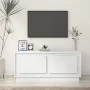Couchtisch aus glänzend weißem Sperrholz, 102 x 50 x 44 cm von vidaXL, Couchtisch - Ref: Foro24-819878, Preis: 57,41 €, Rabat...