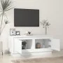 Couchtisch aus glänzend weißem Sperrholz, 102 x 50 x 44 cm von vidaXL, Couchtisch - Ref: Foro24-819878, Preis: 57,41 €, Rabat...