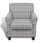 Sofa armchair with cream padded seat by vidaXL, Armchairs - Ref: Foro24-240978, Price: 206,97 €, Discount: %