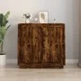 Sperrholz Sideboard Räuchereiche Farbe 80x34x75 cm von vidaXL, Sideboards - Ref: Foro24-819889, Preis: 76,79 €, Rabatt: %
