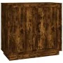 Sperrholz Sideboard Räuchereiche Farbe 80x34x75 cm von vidaXL, Sideboards - Ref: Foro24-819889, Preis: 76,79 €, Rabatt: %