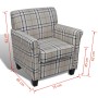 Sofasessel mit cremefarben gepolstertem Sitz von vidaXL, Sessel - Ref: Foro24-240978, Preis: 206,97 €, Rabatt: %