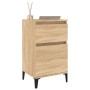 Nachttische 2 Stück Sonoma-Eiche Farbe 40x35x70 cm von vidaXL, Nachttische - Ref: Foro24-819715, Preis: 97,07 €, Rabatt: %