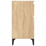 Nachttische 2 Stück Sonoma-Eiche Farbe 40x35x70 cm von vidaXL, Nachttische - Ref: Foro24-819715, Preis: 97,07 €, Rabatt: %