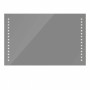 Espejo de pared con luces LED 100x60 cm