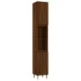 Badezimmerschrank aus braunem Eichensperrholz, 30 x 30 x 190 cm von vidaXL, Badezimmerwaschtische - Ref: Foro24-819795, Preis...