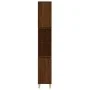 Badezimmerschrank aus braunem Eichensperrholz, 30 x 30 x 190 cm von vidaXL, Badezimmerwaschtische - Ref: Foro24-819795, Preis...