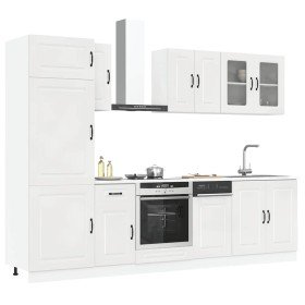 Conjunto de armarios de cocina de 8 piezas "Kalmar" de, madera