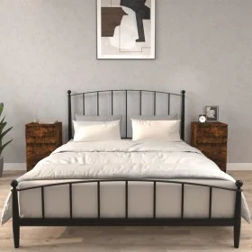 Nachttische 2 Stk. Räuchereiche Farbe 40x35x70 cm von vidaXL, Nachttische - Ref: Foro24-819719, Preis: 69,90 €, Rabatt: %