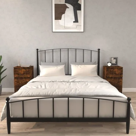 Bedside tables 2 units in smoked oak color 40x35x70 cm by vidaXL, Nightstands - Ref: Foro24-819719, Price: 69,90 €, Discount: %