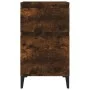 Bedside tables 2 units in smoked oak color 40x35x70 cm by vidaXL, Nightstands - Ref: Foro24-819719, Price: 69,90 €, Discount: %