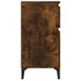 Bedside tables 2 units in smoked oak color 40x35x70 cm by vidaXL, Nightstands - Ref: Foro24-819719, Price: 69,90 €, Discount: %
