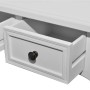 Konsolentisch Schminktisch mit drei weißen Schubladen von vidaXL, Seitentische - Ref: Foro24-241143, Preis: 156,15 €, Rabatt: %