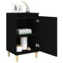 Nachttische 2 Stück schwarzes Sperrholz 40x35x70 cm von vidaXL, Nachttische - Ref: Foro24-819631, Preis: 66,79 €, Rabatt: %