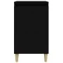 Mesitas de noche 2 uds madera contrachapada negro 40x35x70 cm de vidaXL, Mesitas de noche - Ref: Foro24-819631, Precio: 66,09...