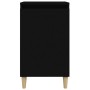 Nachttische 2 Stück schwarzes Sperrholz 40x35x70 cm von vidaXL, Nachttische - Ref: Foro24-819631, Preis: 66,79 €, Rabatt: %