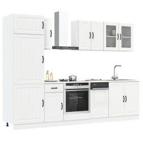 Conjunto de armarios de cocina "Lucca" de 8 piezas de madera de