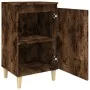 Nightstands 2 pcs smoke oak plywood 40x35x70 cm by vidaXL, Nightstands - Ref: Foro24-819639, Price: 55,12 €, Discount: %
