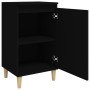 Nachttische 2 Stück schwarzes Sperrholz 40x35x70 cm von vidaXL, Nachttische - Ref: Foro24-819631, Preis: 66,79 €, Rabatt: %