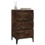 Nachttisch aus geräuchertem Eichensperrholz, 40 x 35 x 70 cm von vidaXL, Nachttische - Ref: Foro24-819673, Preis: 55,02 €, Ra...
