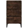 Nachttisch aus geräuchertem Eichensperrholz, 40 x 35 x 70 cm von vidaXL, Nachttische - Ref: Foro24-819673, Preis: 55,02 €, Ra...