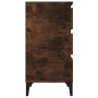 Nachttisch aus geräuchertem Eichensperrholz, 40 x 35 x 70 cm von vidaXL, Nachttische - Ref: Foro24-819673, Preis: 55,66 €, Ra...