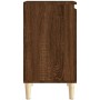 Plywood oak brown bathroom cabinet 58x33x60 cm by vidaXL, bathroom vanities - Ref: Foro24-821259, Price: 50,47 €, Discount: %