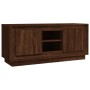 Mueble para TV madera contrachapada roble marrón 102x35x45 cm de vidaXL, Muebles TV - Ref: Foro24-819867, Precio: 66,34 €