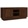 Mueble para TV madera contrachapada roble marrón 102x35x45 cm de vidaXL, Muebles TV - Ref: Foro24-819867, Precio: 62,97 €, De...