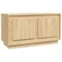 TV-Schrank aus Sonoma-Eichensperrholz, 80 x 35 x 45 cm von vidaXL, TV-Möbel - Ref: Foro24-819855, Preis: 48,41 €, Rabatt: %