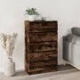 Kommode aus geräuchertem Eichensperrholz 60x36x103 cm von vidaXL, Schubladen - Ref: Foro24-823021, Preis: 108,21 €, Rabatt: %