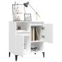 Weißes Sperrholz-Sideboard 60x35x70 cm von vidaXL, Sideboards - Ref: Foro24-821148, Preis: 59,92 €, Rabatt: %